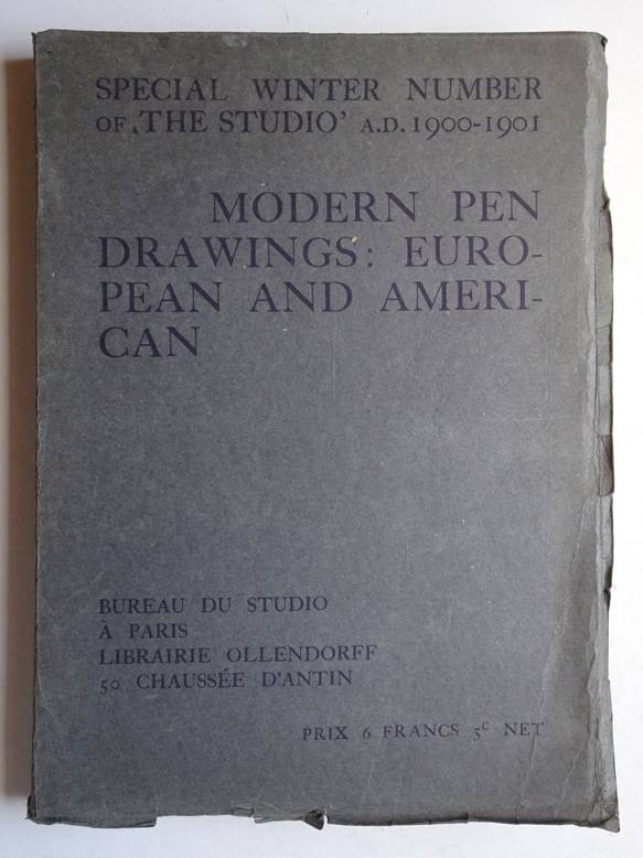  - Modern pen drawings: European and American.
