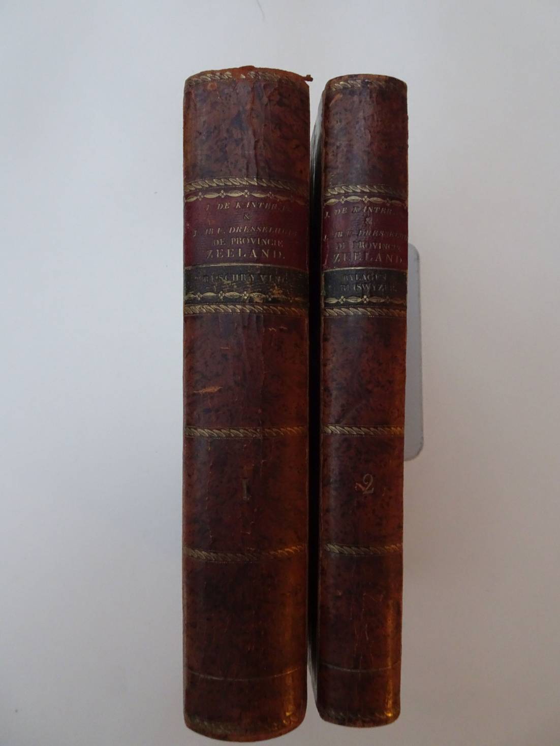 Kanter, J. de, en J. ab Utrecht Dresselhuis - De Provincie Zeeland (2 vols.)