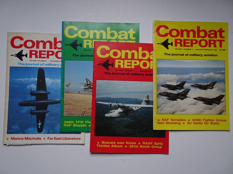  - Combat Report: The journal of military aviation. Volume 1, numbers 1 - 4.