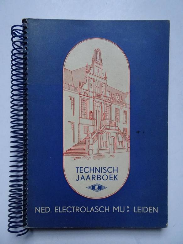  - Technisch Jaarboek Ned. Electrolasch Mij. NV Leiden. 