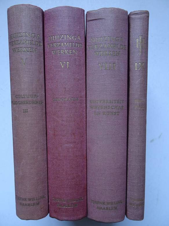 Huizinga, J.. - Verzamelde werken (deel V, VI, VIII & IX).