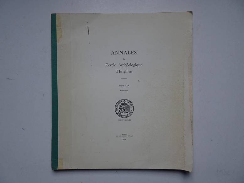 - Annales du cercle archologique d'Enghien; tome XIX, planches.