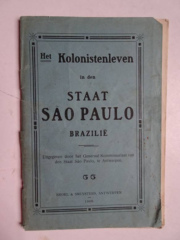  - Het kolonistenleven in den staat So Paulo, Brazili.