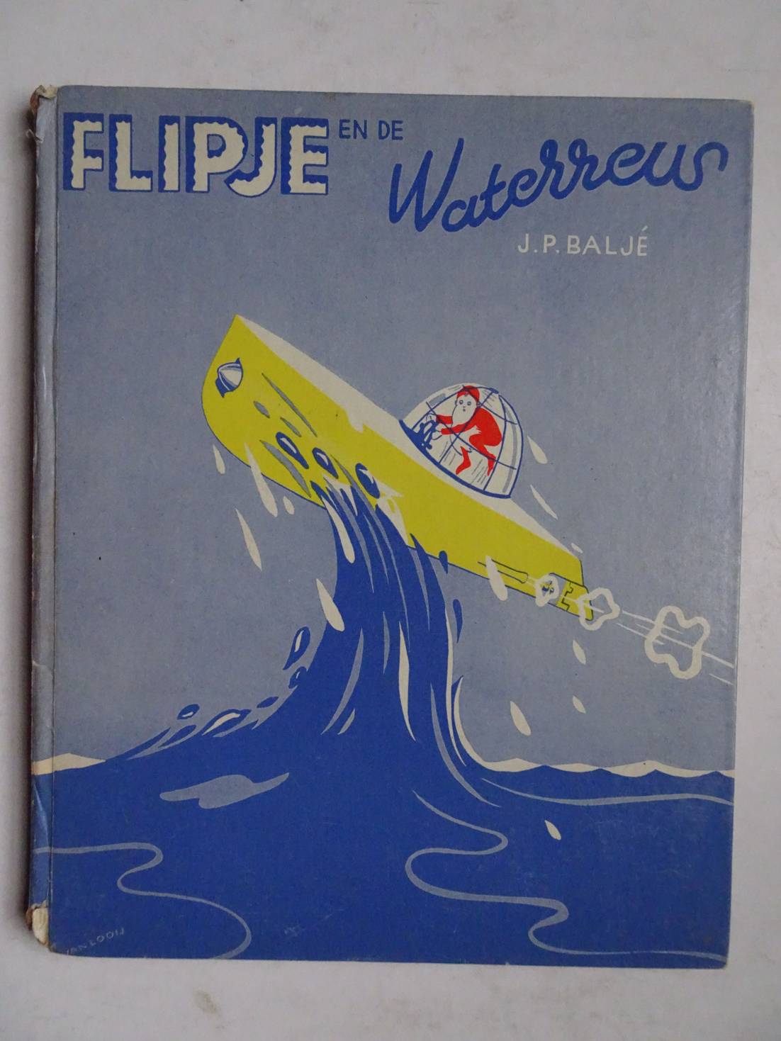 Balj, J.P. - Flipje en de Waterreus. Flipje serie no. 3.