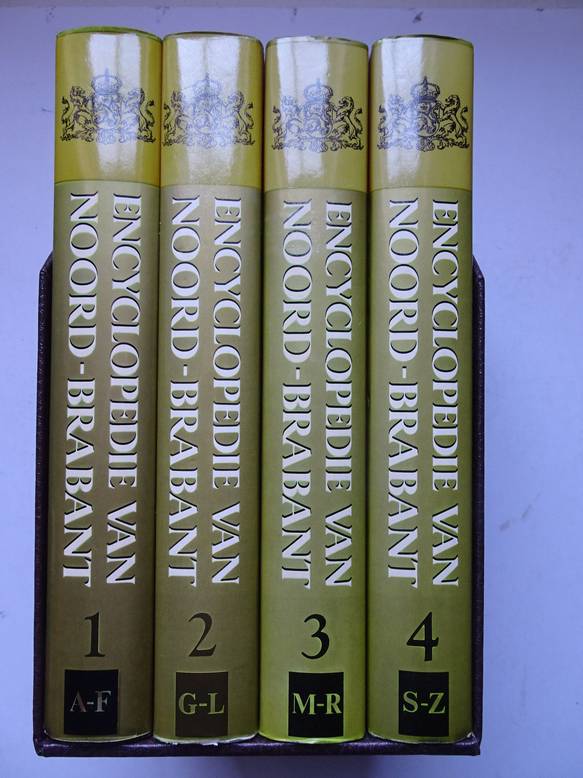 Oirschot, Anton van, Jansen, A.C. en Koesen, L.S.A. (red.). - Encyclopedie van Noord-Brabant (deel 1 t/m 4, complete set).