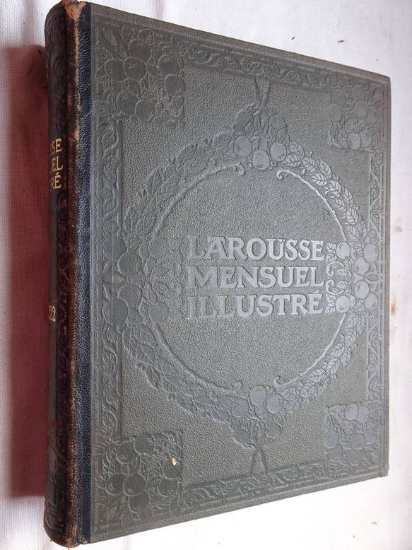 Aug, Claude (ed.). - Larousse mensuel illustr; revue encyclopdique universelle. Tome cinquime (1920  1922).