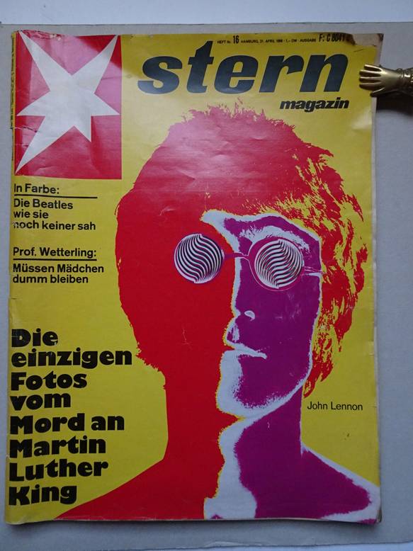 -. - Stern Magazin. Heft nr. 16, 1968.