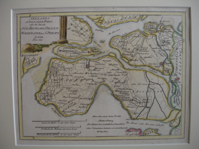 Zuid-Beveland.. - Seelands Sdlicher Theil oder die Inseln Sd Beveland, Tholen, Wolfersdyk und S. Philipsland.