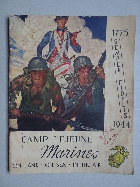 No author. - Camp Lejeune Marines. On land- On sea- In the air 1775-1944.