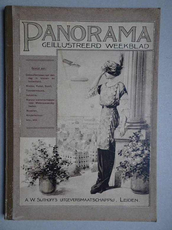 -. - Panorama. Gellustreerd weekblad (nrs. 27 t/m 39, jan.-maart 1917). Gebonden in 1 band.