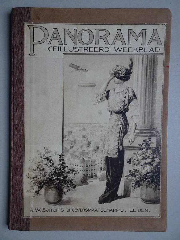 -. - Panorama. Gellustreerd weekblad (no. 40 t/m 52 april t/m juni 1918). De nummers gebonden in 1 band.