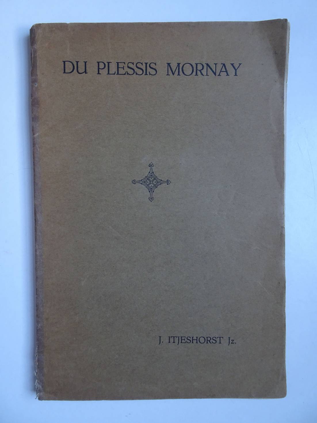 Itjeshorst Jz., J.. - De werkzaamheid van Du Plessis Mornay in dienst van Hendrik van Navarre, in de jaren 1576 tot 1582.