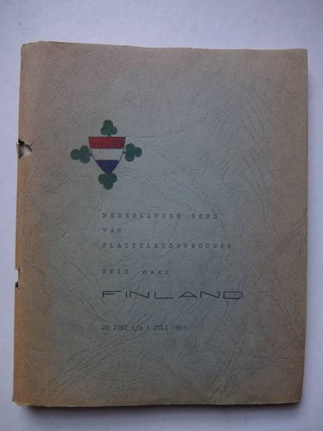 -. - Nederlandse Bond van Plattelandsvrouwen. reis naar Finland 20 juni t/m 1 juli 1969.