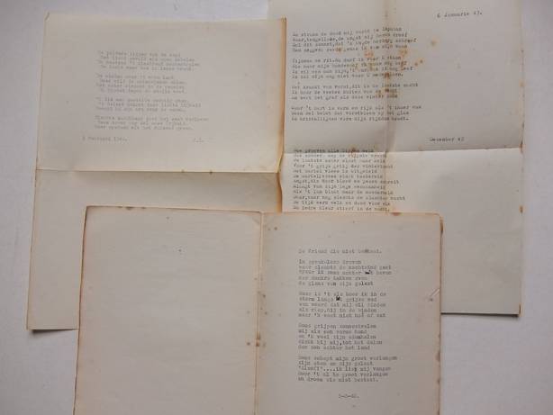 Last, Jef. - Bundeling van enkele gedichten uit de periode 1939-1940.