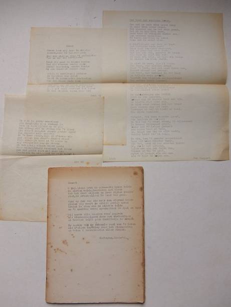 Last, Jef. - Bundeling van enkele gedichten uit de periode 1940-1942.