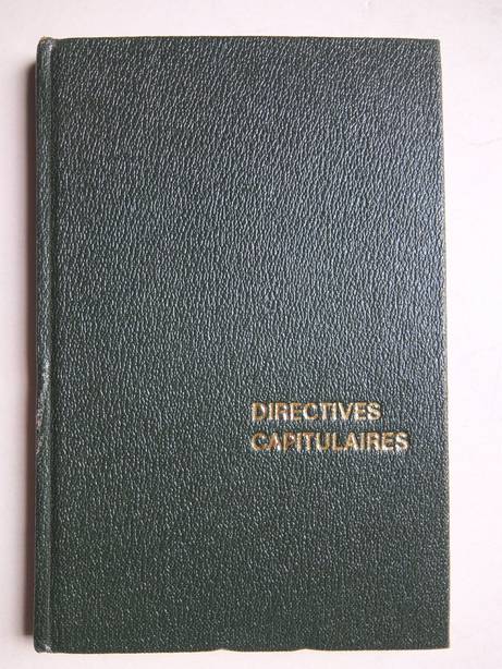 N.n.. - Directives capitulaires. XV Chapitre General.