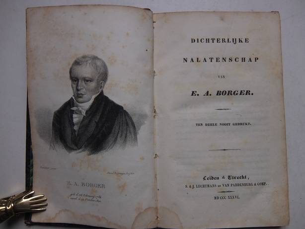 Borger, E.A.. - Dichterlijke nalatenschap.