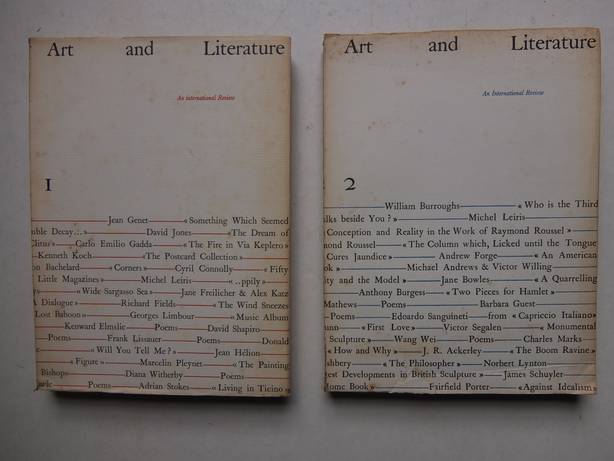 Var. authors. - Art and Literature. An international review. 1 & 2. 2 vols.