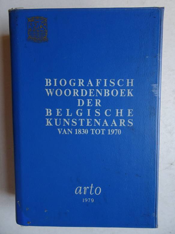 N.n.. - Biografisch woordenboek der Belgische kunstenaars van 1830 tot 1970.