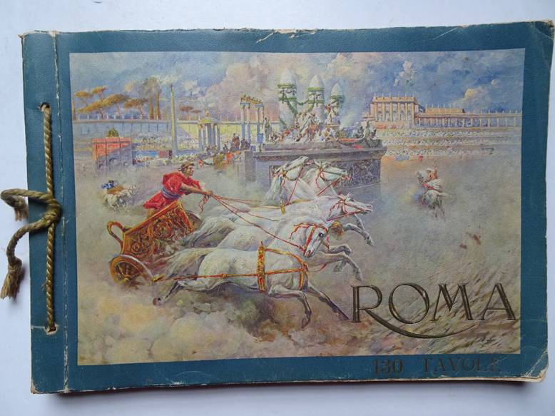 N.n.. - Roma. Album artistico con 130 tavole.
