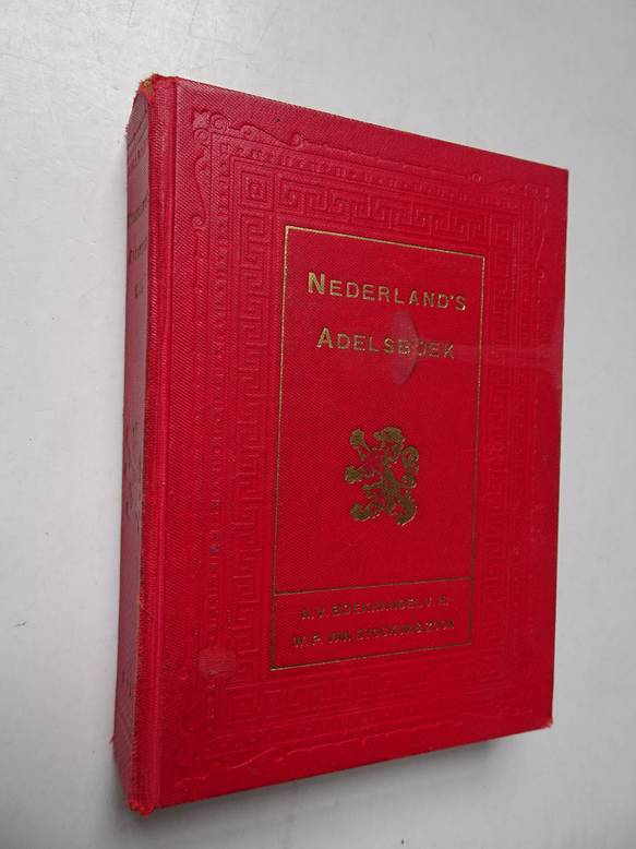  - Nederland's Adelsboek 1937. 35e jaargang.