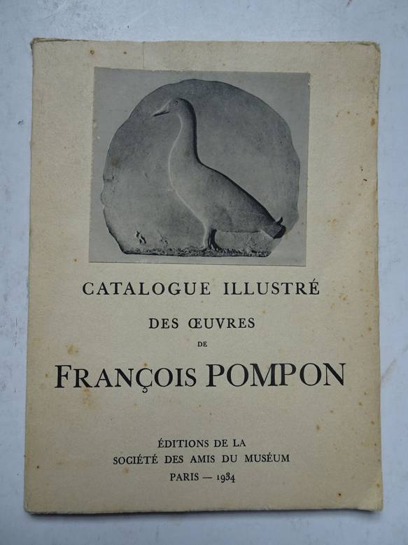 N.n.. - Catalogue illustr des Oeuvres de Franois Pompon.