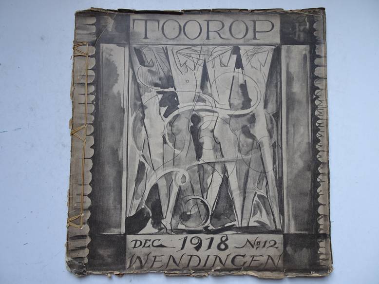 Wijdeveld, H. TH. (ed.). - Wendingen. Toorop-nummer. December 1918 no. 12. Ter gelegenheid van zijn 60sten verjaardag.