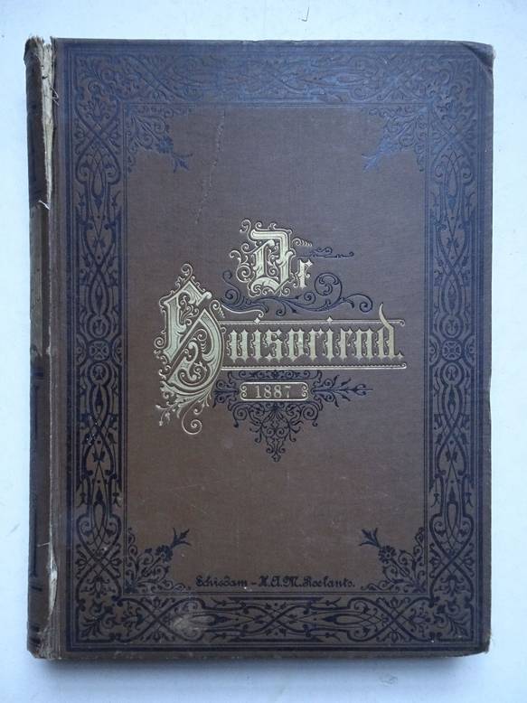 Diverse auteurs. - De Huisvriend. Gellustreerd magazijn gewijd aan letteren en kunst; lectuur voor iedereen. Jaargang 1887.