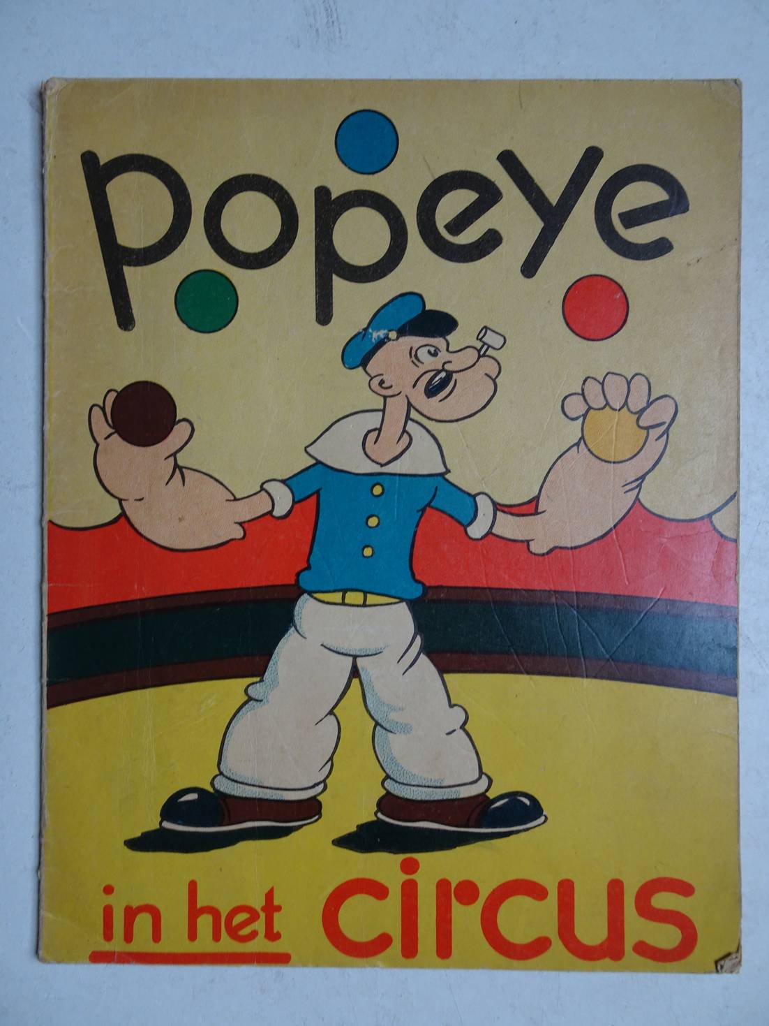 N.n.. - Popeye in het Circus.