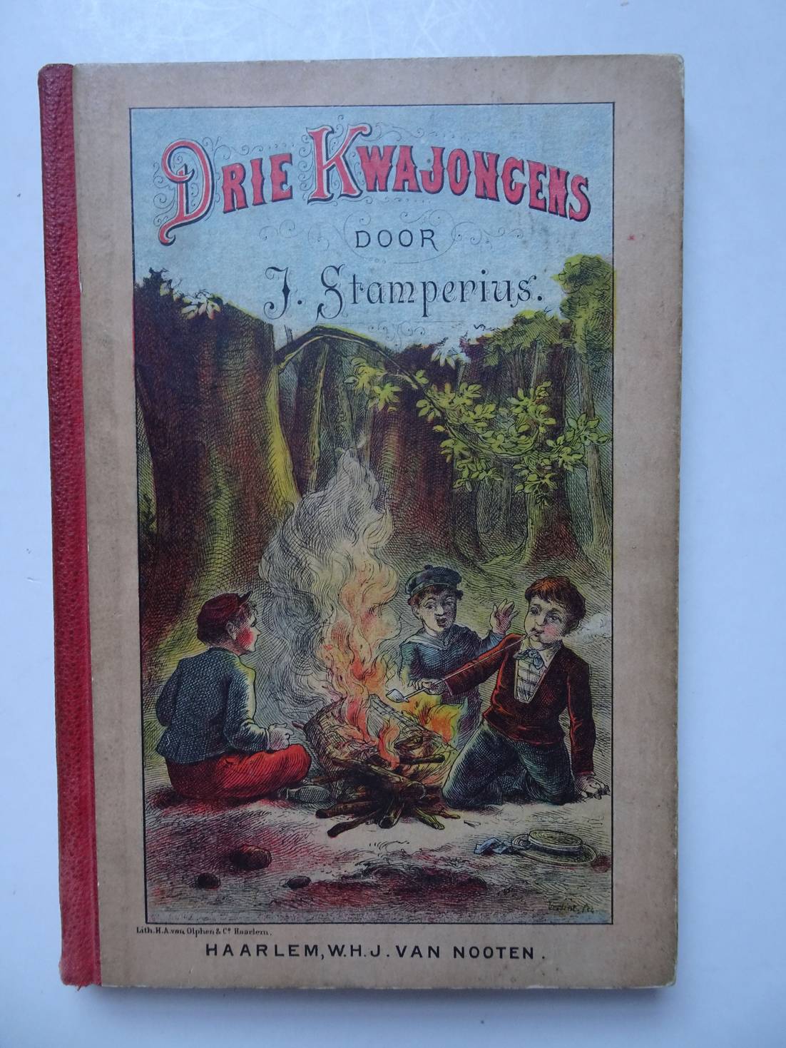 Stamperius, J.. - Drie Kwajongens. De Nieuwe Bibliotheek voor de Jeugd.