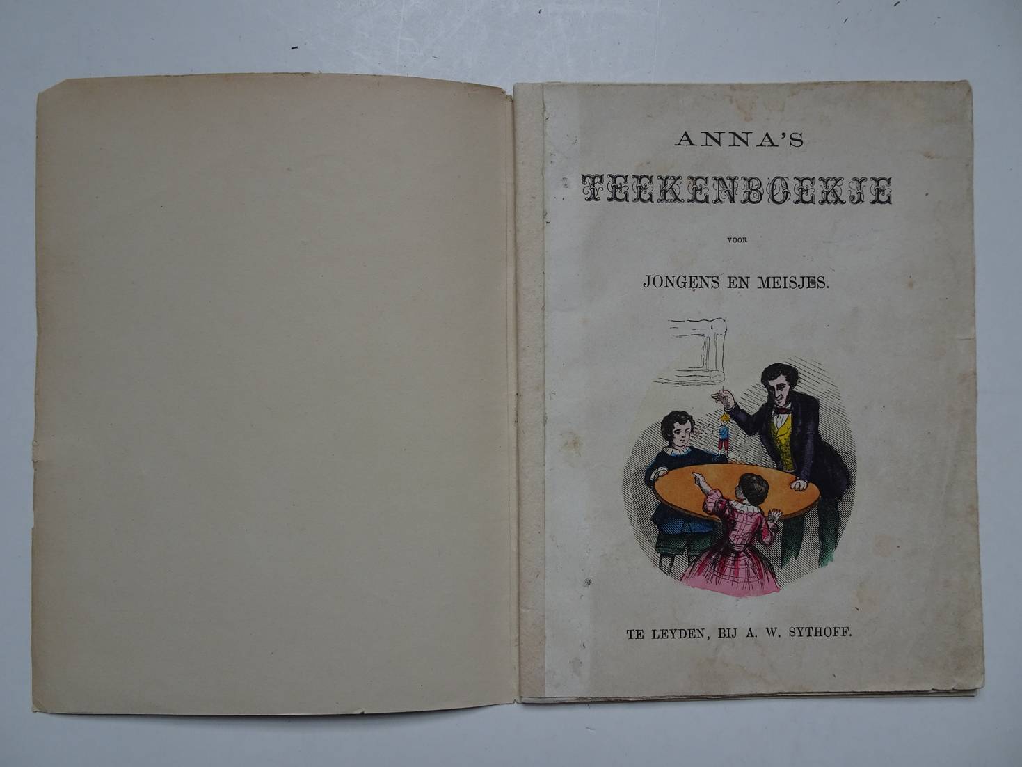N.n.. - Anna's Teekenboekje voor Jongens en Meisjes.