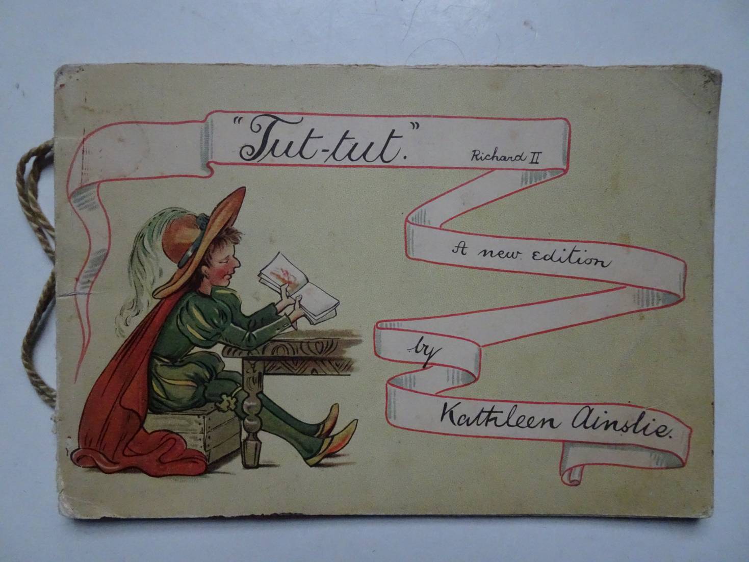 Ainslee, Kathleen. - Tut-tut. Richard II. A new edition.